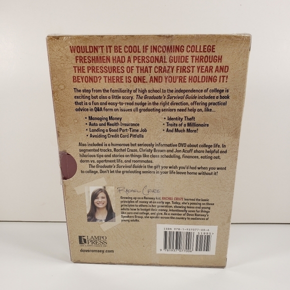 The Graduate's Survival Guide Success in College Rachel Cruze Book DVD Set - Picture 2 of 3